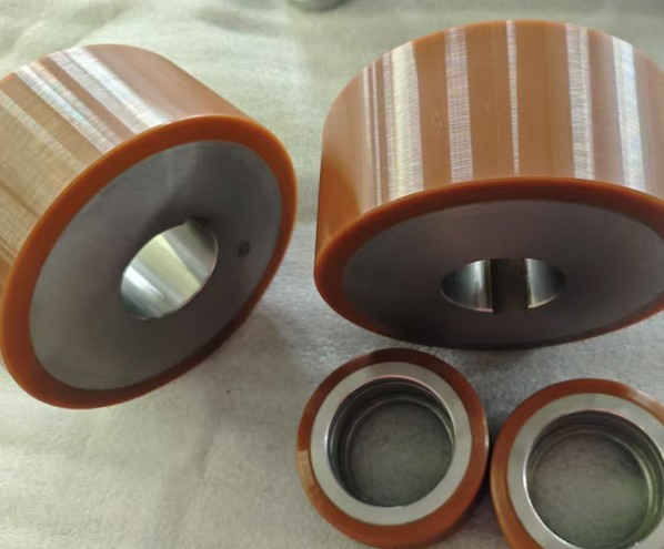 Polyurethane AGV drive wheels