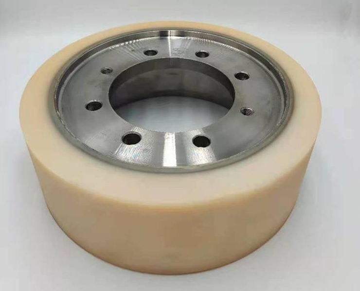 Heavy duty polyurethane wheel