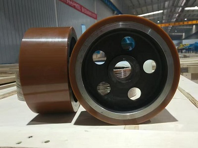 Polyurethane Travel Wheels for AGV Stackers
