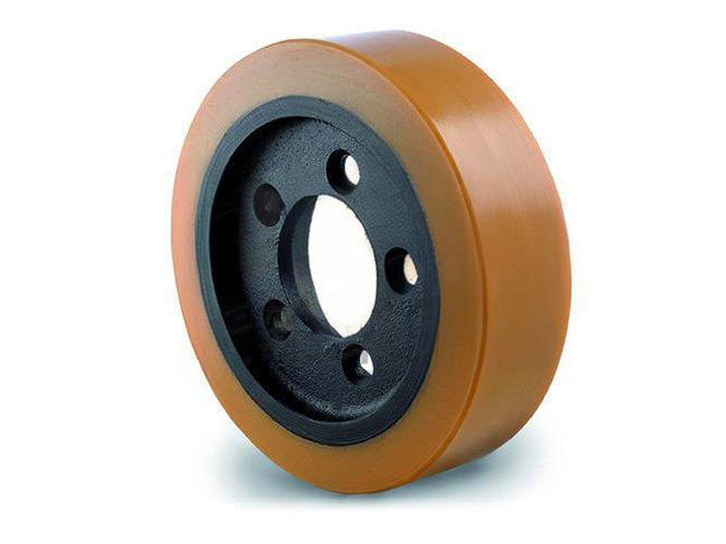 Pallet handling AMR load wheel
