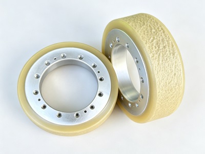 AGV Friction Rollers for Food Workshop