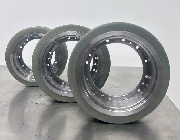 Polyurethane AGV wheels for food workshop
