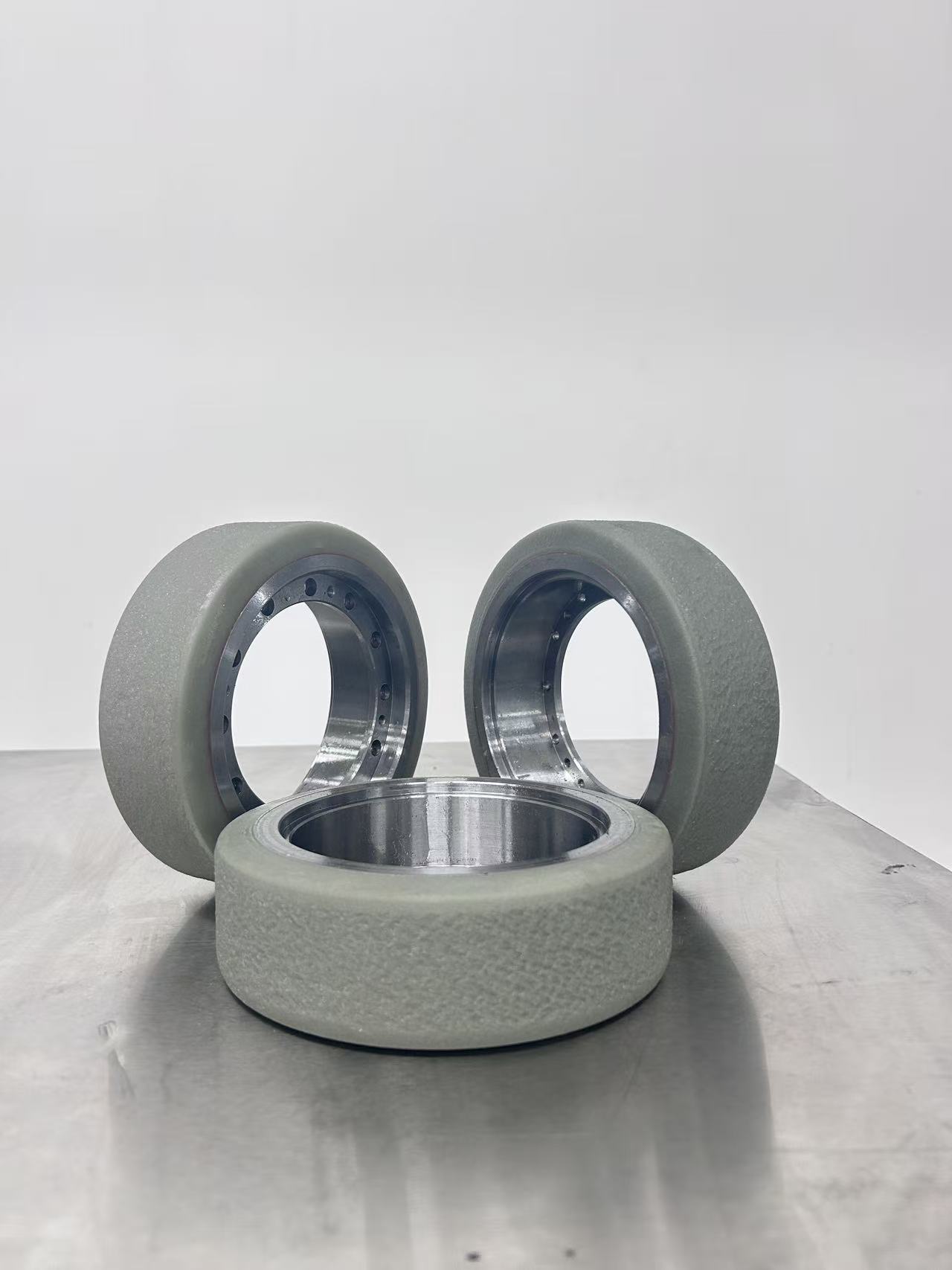 Anti-static AGV drive wheel for pharmaceutical workshop