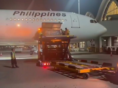 AGV wheels are used for airport ground handling equipment vehicles in the Philippines